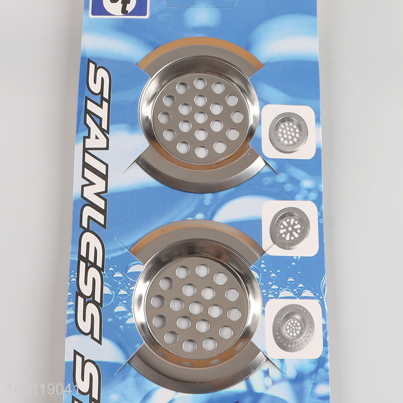 China Imports 3 Pieces Heavy Duty Stainless Steel Kitchen Sink Strainer Baskets