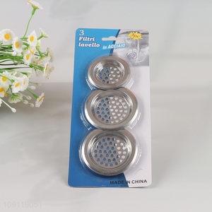 Good Quality 3 Pieces Multipurpose Stainless Steel Kitchen Sink Bathtub Strainers