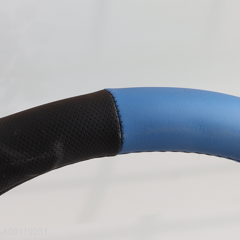 New Product Universal Non-Slip PVC Leather Car Steering Wheel Cover Protector