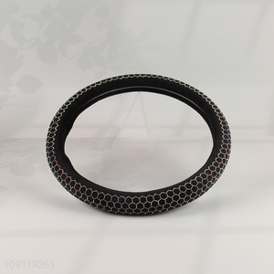 Good Quality Universal 15 Inch Anti-Slip Pleuche Car Steering Wheel Cover