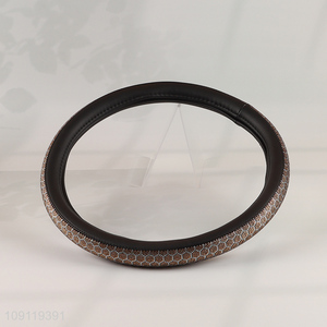 China Imports Universal Non-Slip PVC Car Steering Wheel Cover Protector