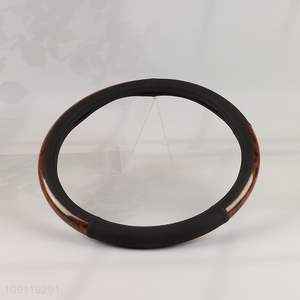 High Quality PVC Leather <em>Car</em> <em>Steering</em> <em>Wheel</em> <em>Cover</em> Anti-Slip <em>Steering</em> <em>Wheel</em> <em>Cover</em>