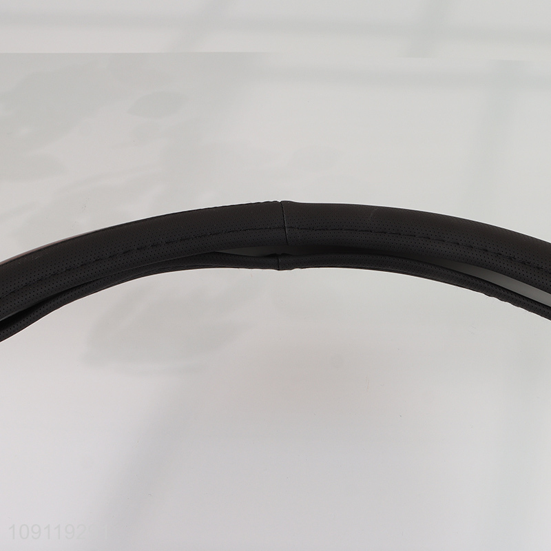 High Quality PVC Leather Car Steering Wheel Cover Anti-Slip Steering Wheel Cover