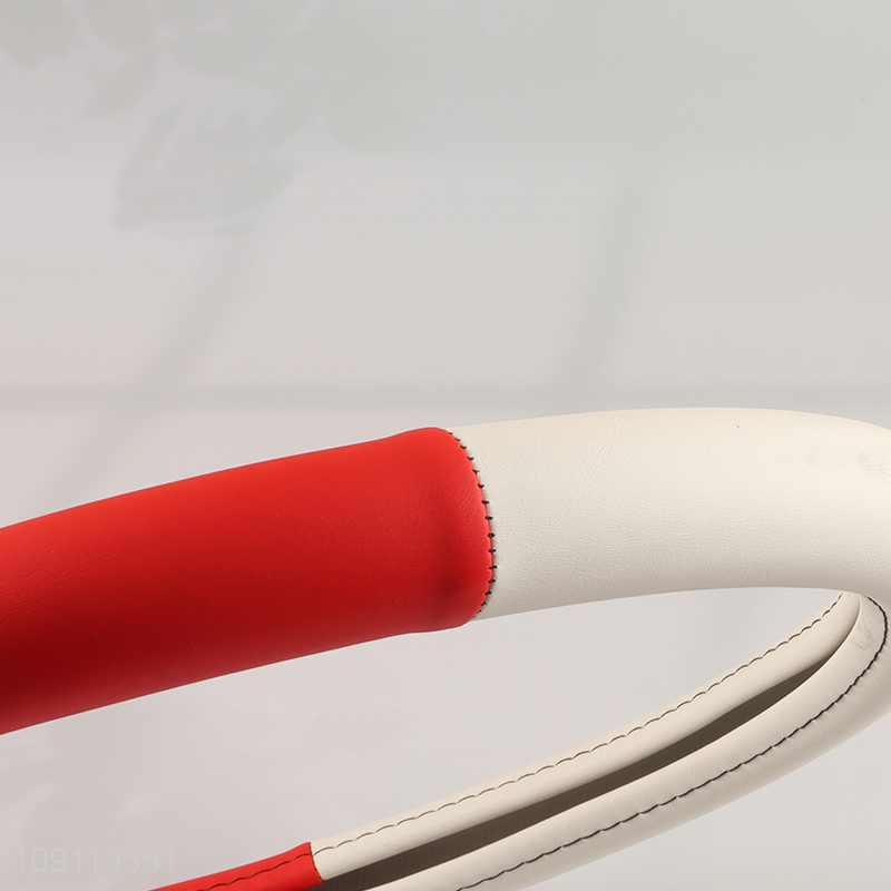 Good Quality Car Steering Wheel Cover Nappa Leather Steering Wheel Protector