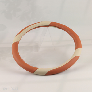 Good Quality Nappa Leather Car Steering Wheel Protector Car Interior Accessories