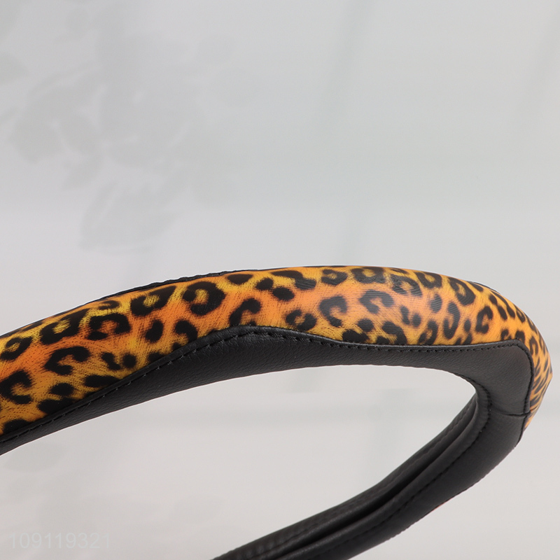 New Product Anti-Slip PVC TPU Steering Wheel Cover Car Interior Accessories