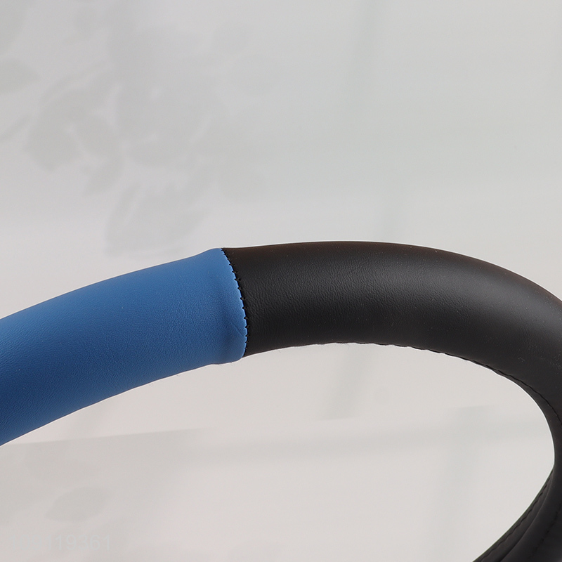 Online Wholesale Nappa Leather Car Steering Wheel Protector Car Interior Accessories