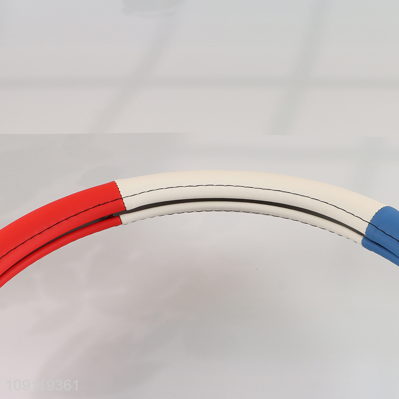 Online Wholesale Nappa Leather Car Steering Wheel Protector Car Interior Accessories