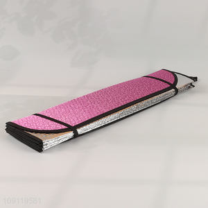 China Imports Car Front Windshield Sun Shade Foldable UV Ray Visor Protector