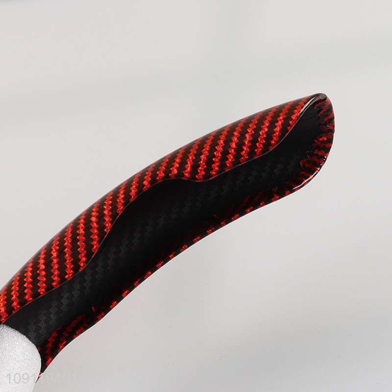 Factory Supply 3PCS Car Fiber Segmented Anti-Skid Steering Wheel Cover