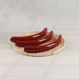 Factory Supply 3PCS Car Fiber Segmented Anti-Skid Steering Wheel Cover