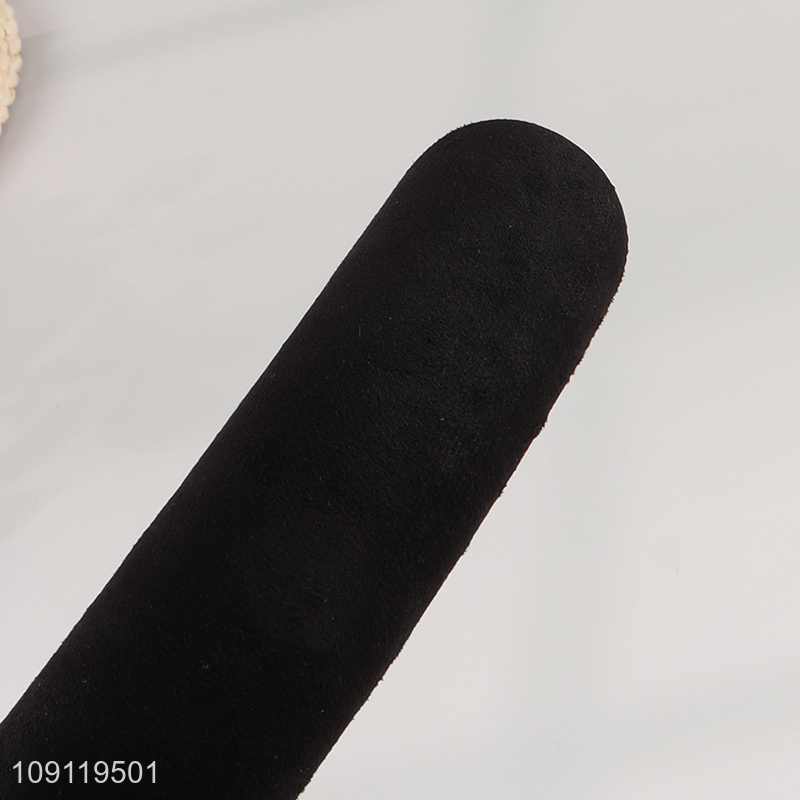 Wholesale 2PCS Faux Suede Steering Wheel Cover Anti-Slip Steering Wheel Cover