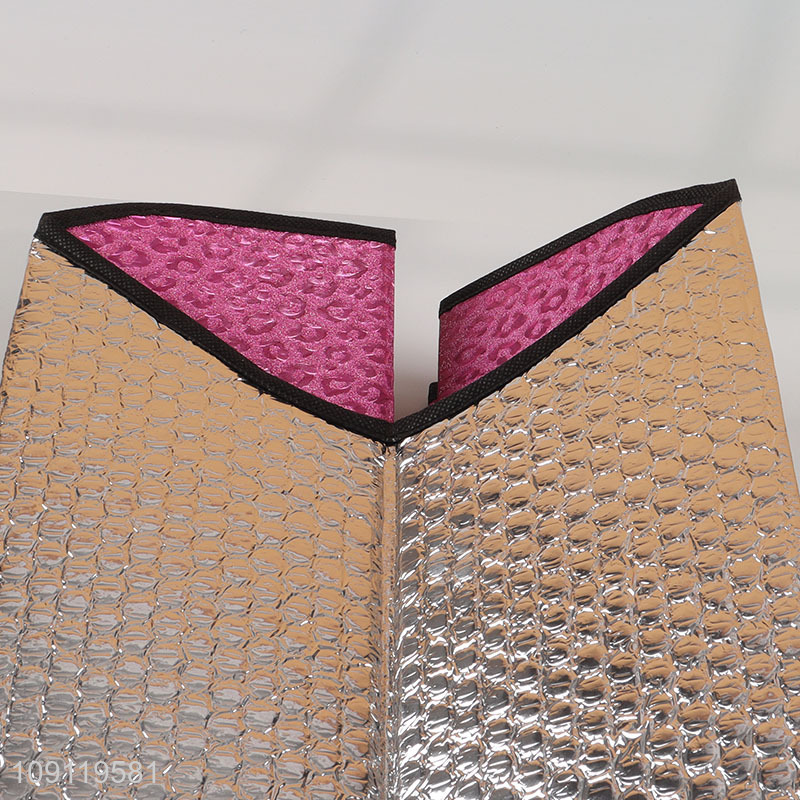 China Imports Car Front Windshield Sun Shade Foldable UV Ray Visor Protector