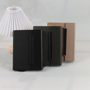 Factory Price A5 Notebook PU Leather Ruled Journal Notebook for Writing