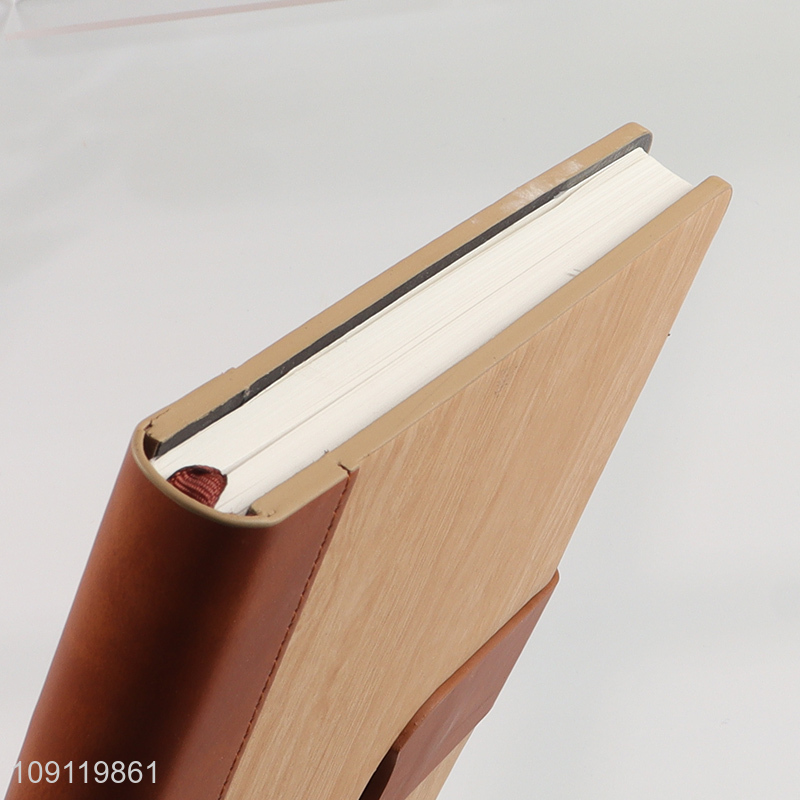 Good Quality A5 Notebook PU Leather Hardover Notebook for Home Office