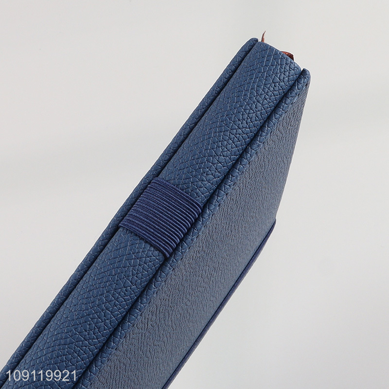 High Quality A5 Notebook PU Leather Lined Notebook for Office School