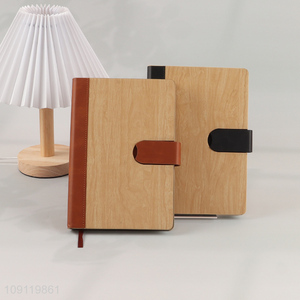 Good Quality A5 Notebook PU Leather Hardover Notebook for Home Office