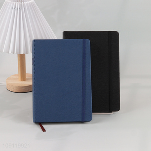 High Quality A5 Notebook PU Leather Lined Notebook for Office School