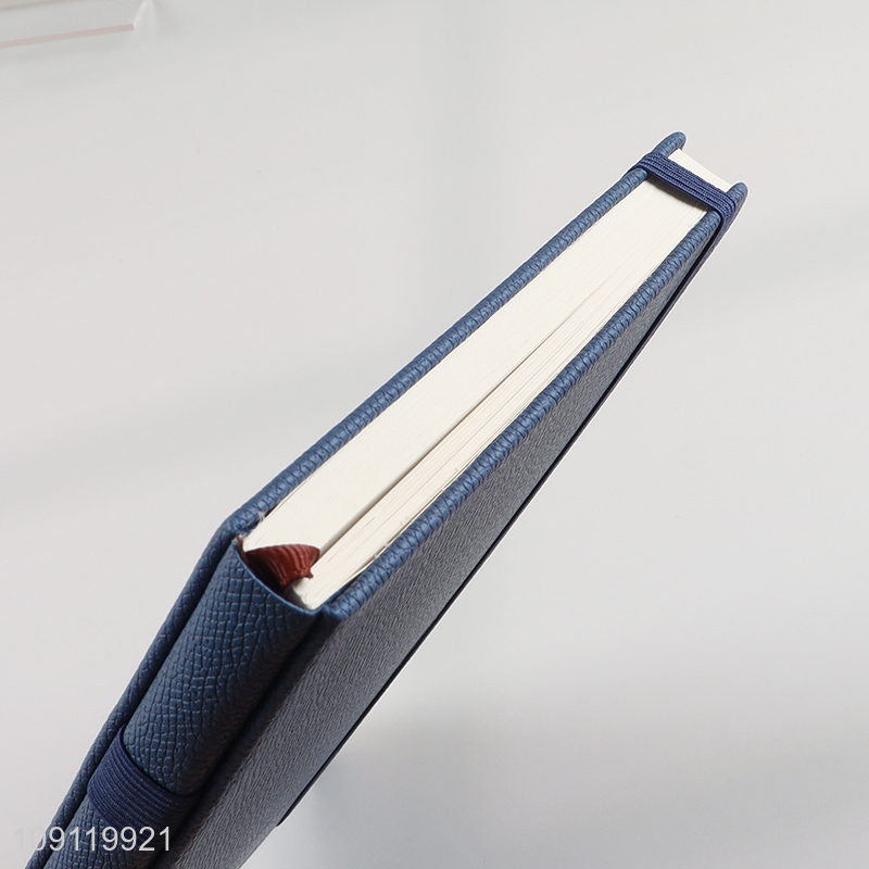 High Quality A5 Notebook PU Leather Lined Notebook for Office School