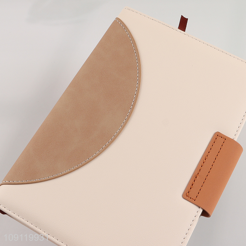 Hot Selling A5 Notebook PU Leather Hardover Notebook for Home Office