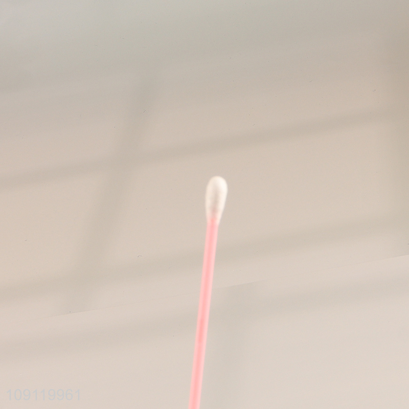 Hot Selling Cotton Swabs 70 Pieces Plastic Stick Cotton Buds for Ears