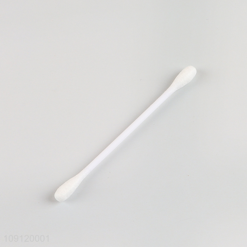 New Product 100 Pieces Natural Cotton Swabs for Makeup & Personal Care