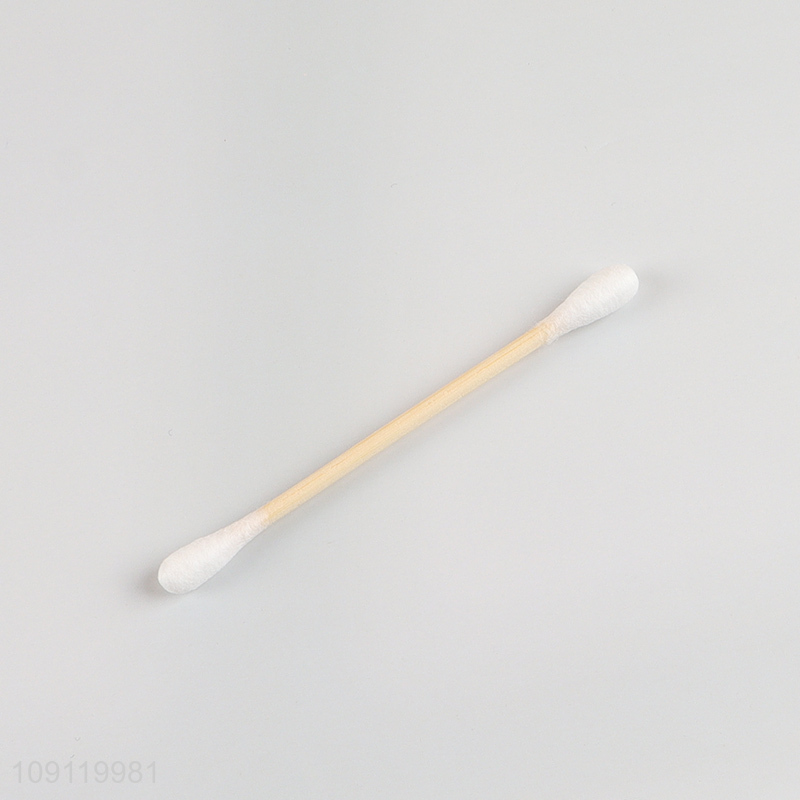 New Arrival Cotton Swabs 100 Pieces Double Tipped Organic Cotton Swabs