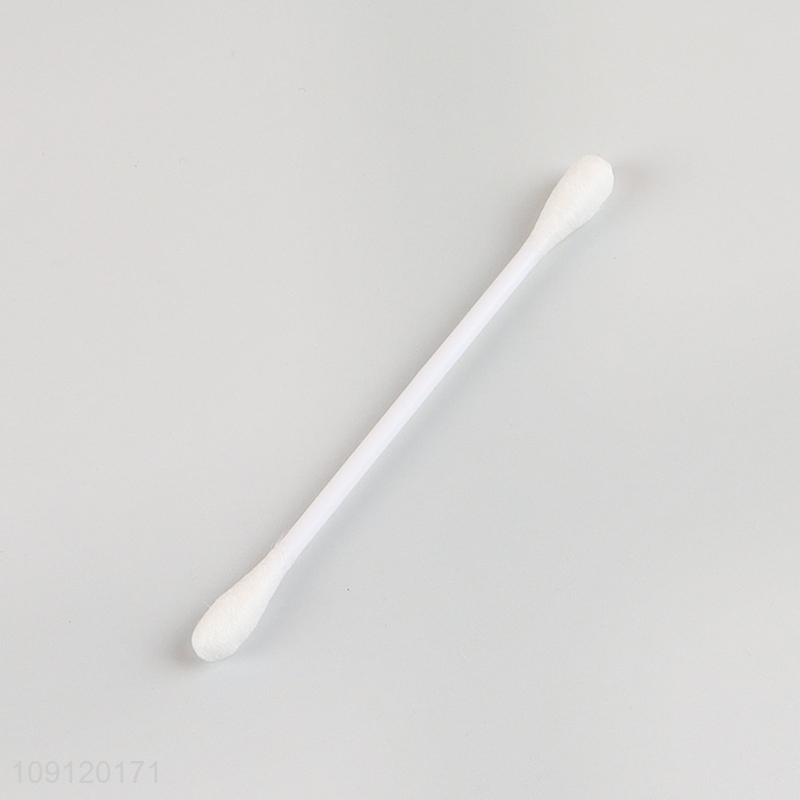 China Imports 200 Pieces Double-Ended Cotton Swabs with Plastic Sticks
