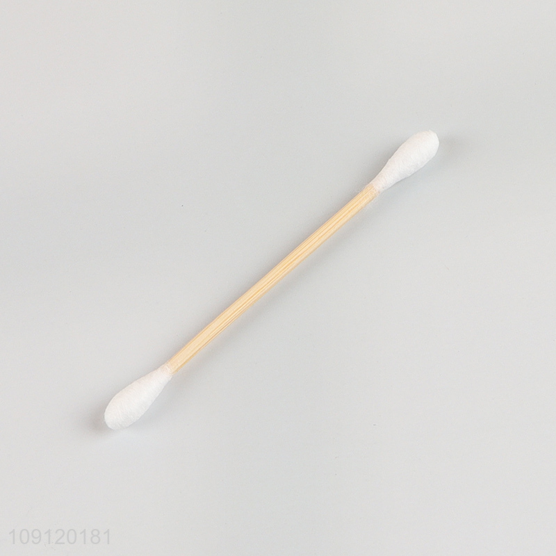 Factory Price 200 Pieces Natural Cotton Swabs for Personal & Beauty Care