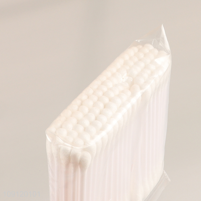 China Imports 100 Pieces Natural Cotton Swabs for Personal & Beauty Care