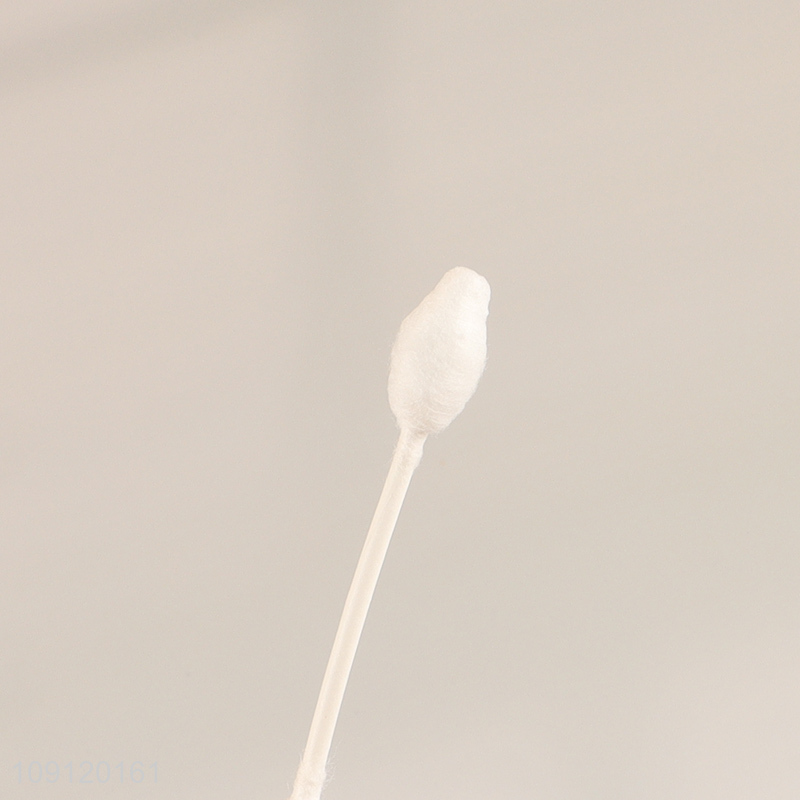 New Arrival 55 Pieces Paper Stick Cotton Buds with Large Tips for Babies