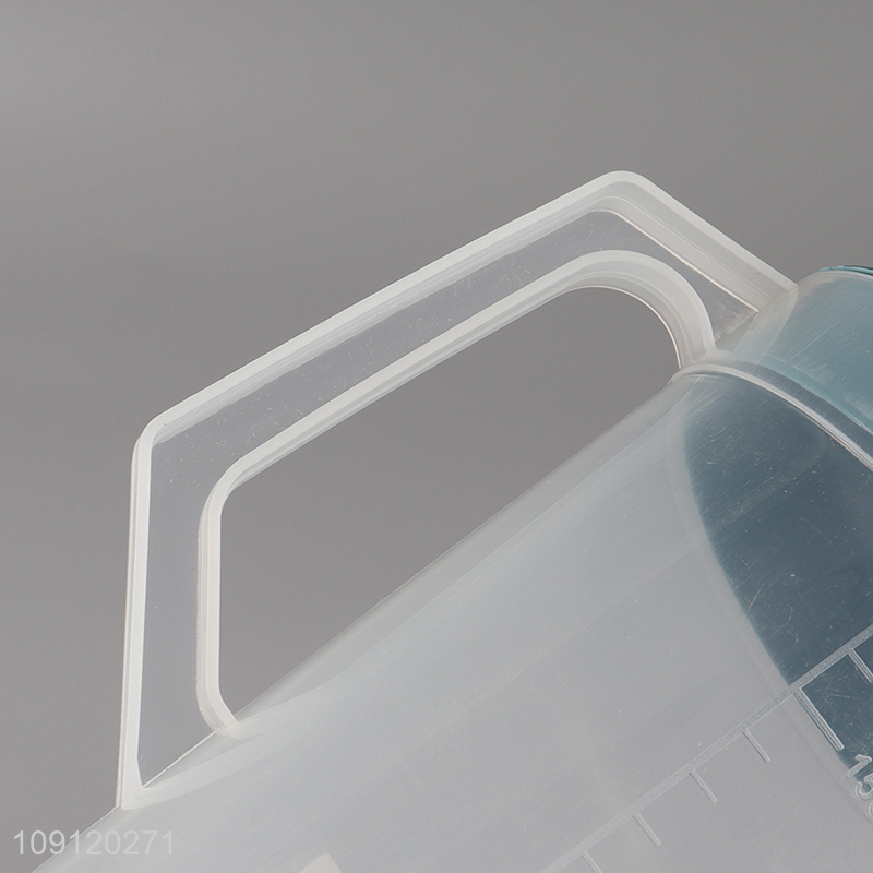 New Arrival 2000ML Plastic Pitcher Cold Water Kettle Set with 4 Cups