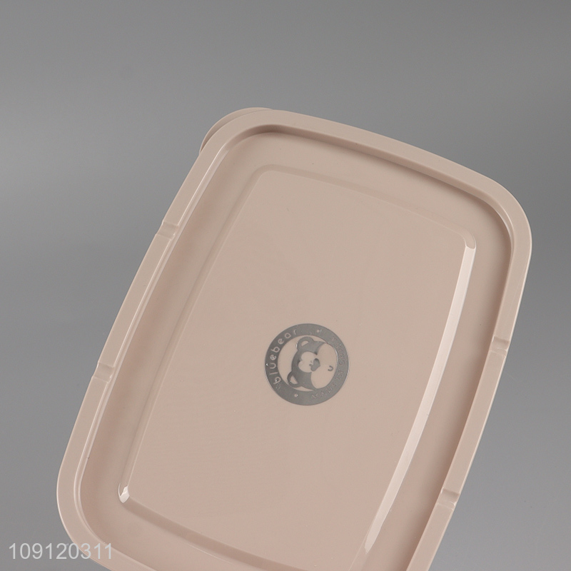 High Quality 3PCS Plastic Food Containers Food Crispers for Kitchen Refrigerator