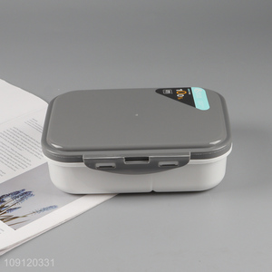 Wholesale 3-Compartment BPA Free Plastic Bento Lunch Box Bento Lunch Container