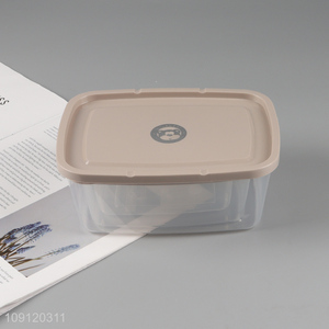 High Quality 3PCS Plastic Food Containers Food Crispers for Kitchen Refrigerator