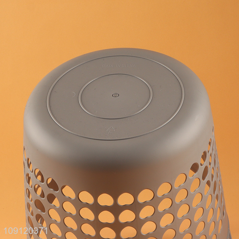 Good Quality Large Hollowed Out Plastic Clothes Hamper Plastic Laundry Basket