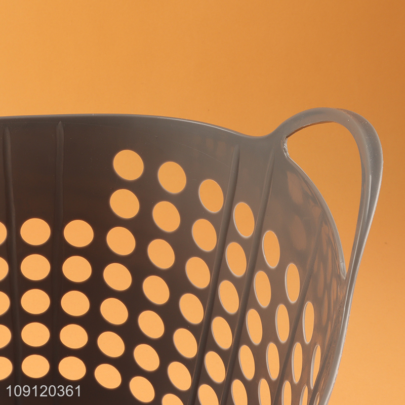 New Product Small Hollowed Out Plastic Laundry Hamper Plastic Laundry Basket