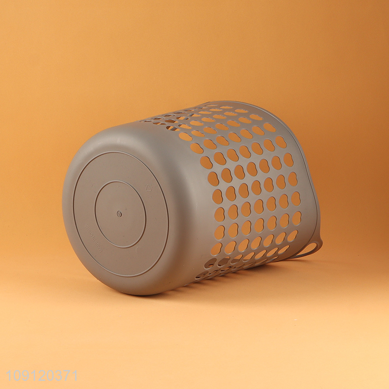 Good Quality Large Hollowed Out Plastic Clothes Hamper Plastic Laundry Basket