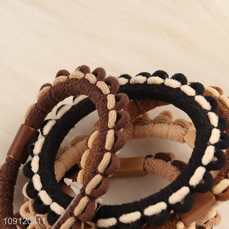 Most popular multicolor elastic hair band hair rope girls hair accessories