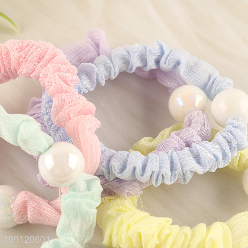 China supplier multicolor elastic hair band hair rope hair accessories