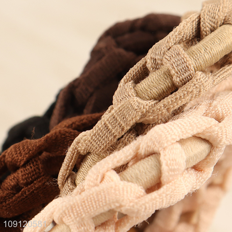 Top quality 5pcs elastic girls hair accessories hair band hair rope