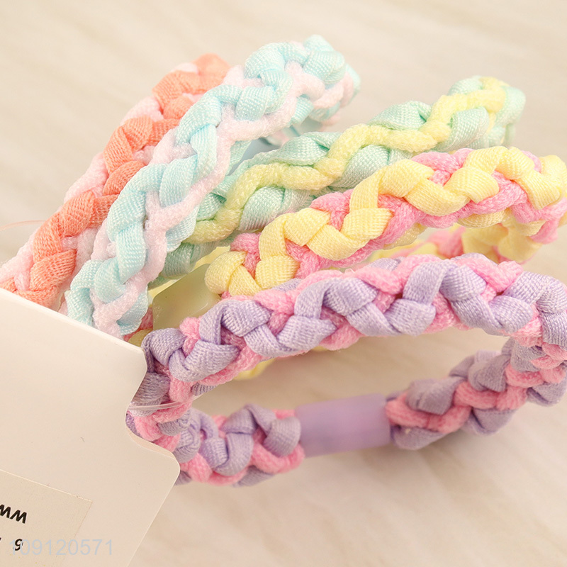 Best sale candy color elastic girls hair decoration hair band hair rope wholesale