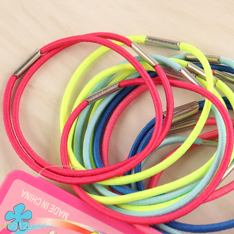 Good quality colorful elastic fashion hair band hair rope for girls