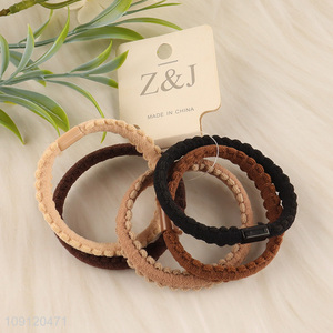 Hot items 5pcs fashion hair band hair rope girls hair accessories set