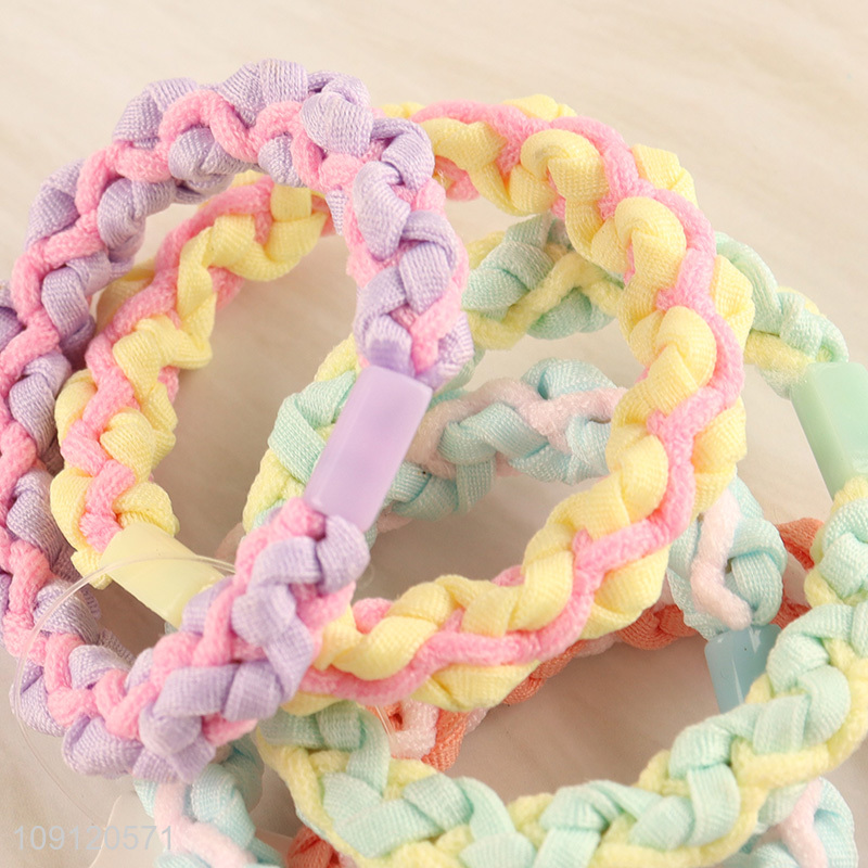 Best sale candy color elastic girls hair decoration hair band hair rope wholesale