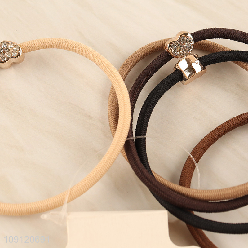 Top products 5pcs elastic girls fashion hair band hair rope set