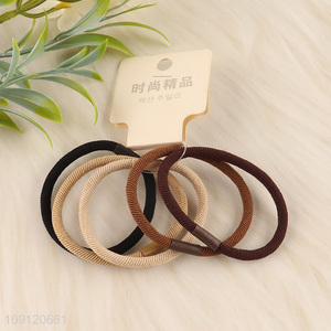 Good quality multicolor elastic hair band hair rope girls hair accessories