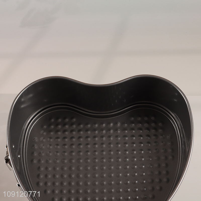 New Product 3PCS Carbon Steel Springform Pans Non-Stick Cake Baking Pans