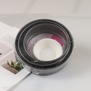 Good Quality 3PCS Round Carbon Steel Springform Pans Cake Baking Pans