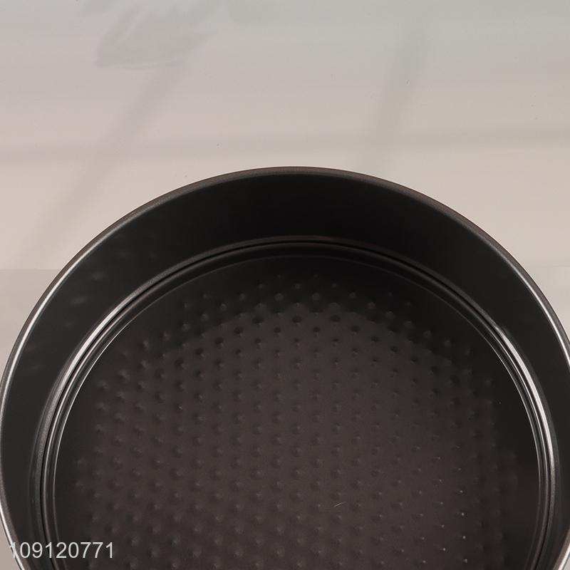 New Product 3PCS Carbon Steel Springform Pans Non-Stick Cake Baking Pans